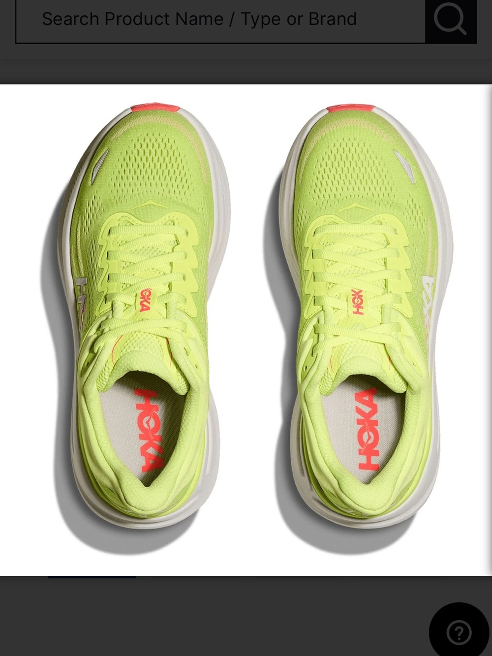 Hoka Bondi 9 Women Color: Neon Yuzu / Sunlight size 9 preowned 
$175